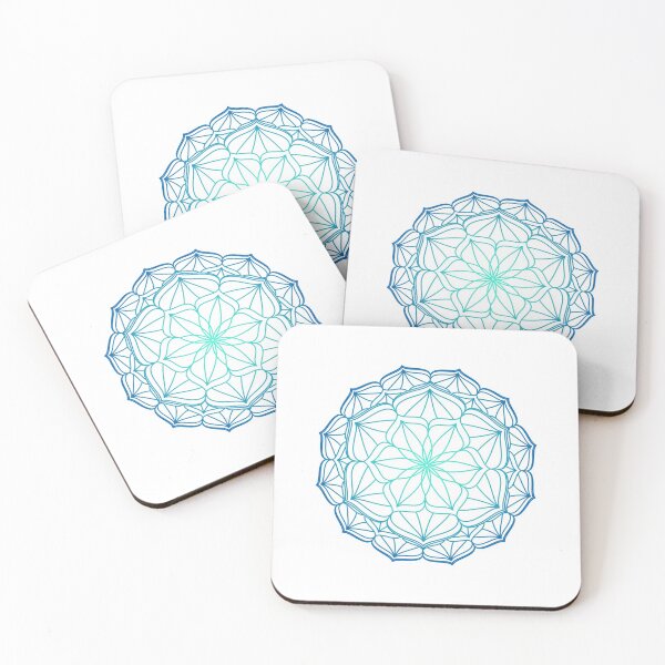 Item preview, Mandala  Scrubs blue designed and sold by kyds.