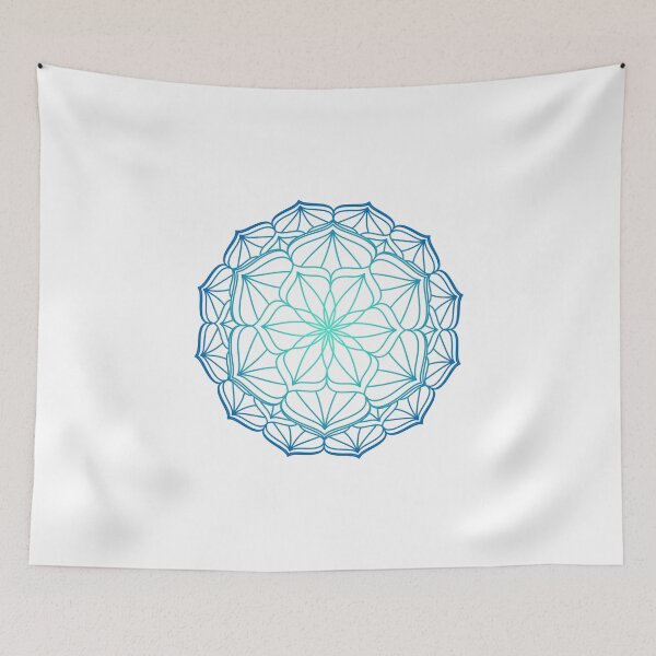 Item preview, Mandala  Scrubs blue designed and sold by kyds.