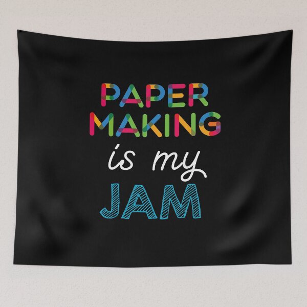 Item preview, Paper Making is my Jam. Funny Paper Making Design designed and sold by Custom365.