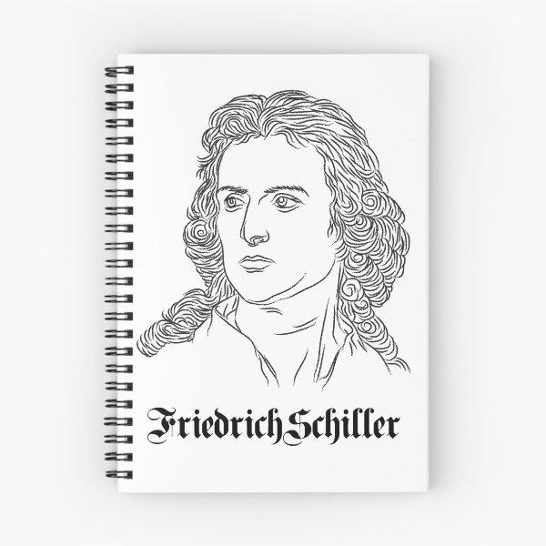 Item preview, Writing with Friedrich Schiller designed and sold by JamesinShirts.