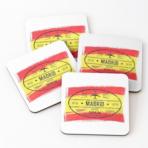 Item preview, Madrid Passport Stamp designed and sold by corralmontana.