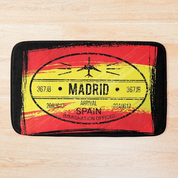 Item preview, Madrid Passport Stamp designed and sold by corralmontana.