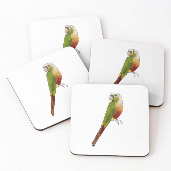 Item preview, Pineapple Green Cheek Conure designed and sold by JulianaWong.