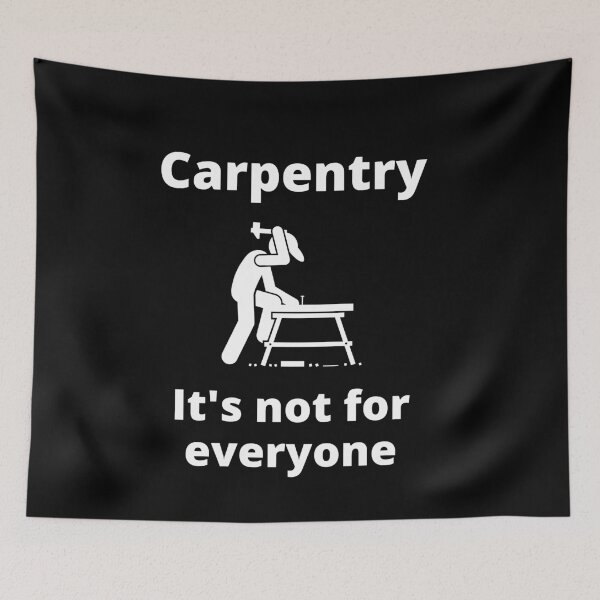 Item preview, Carpentry It's Not For Everyone Bearded Carpenter designed and sold by Johan Liebert.