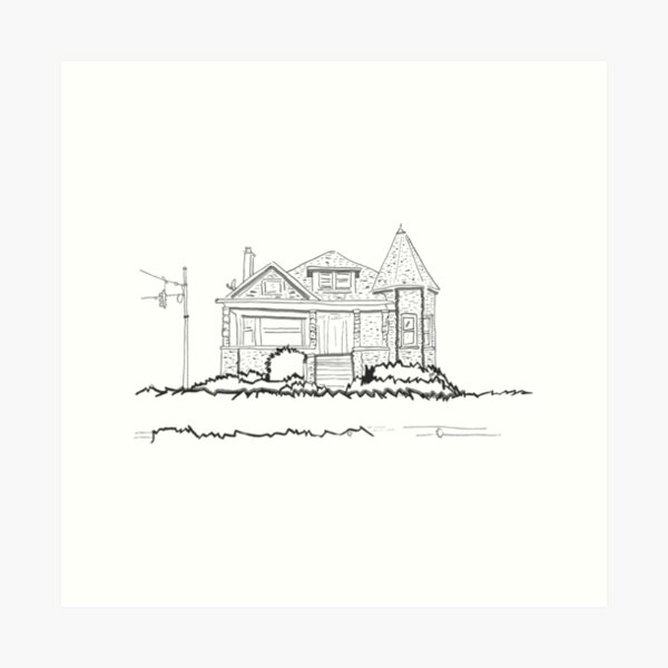 2021 01 building Art Print