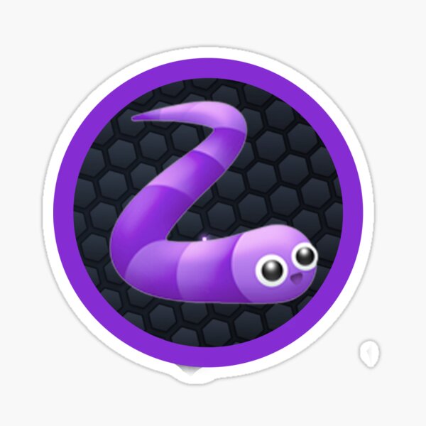 Slither Io Sticker By Ben Wut Redbubble - slitherio roblox