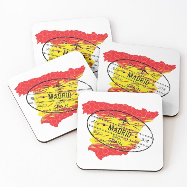 Item preview, Madrid Passport Stamp designed and sold by corralmontana.