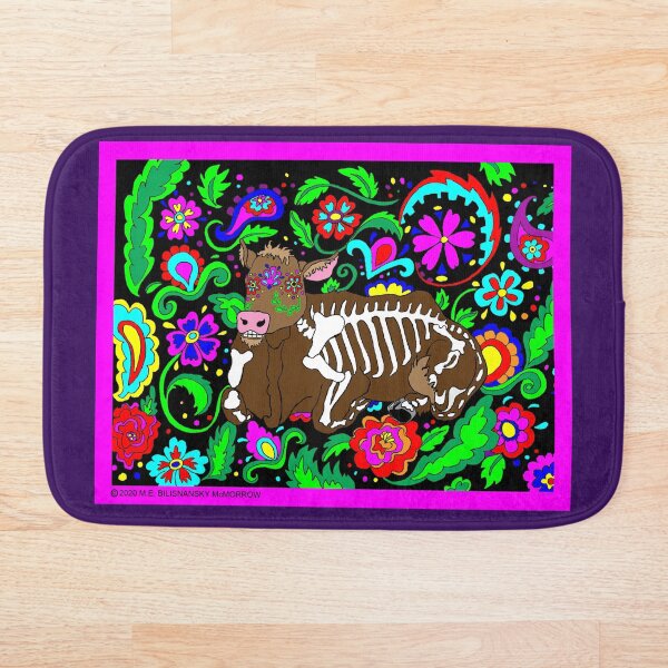 Item preview, Day of the Dead Cows designed and sold by M. E.  Bilisnansky McMorrow.