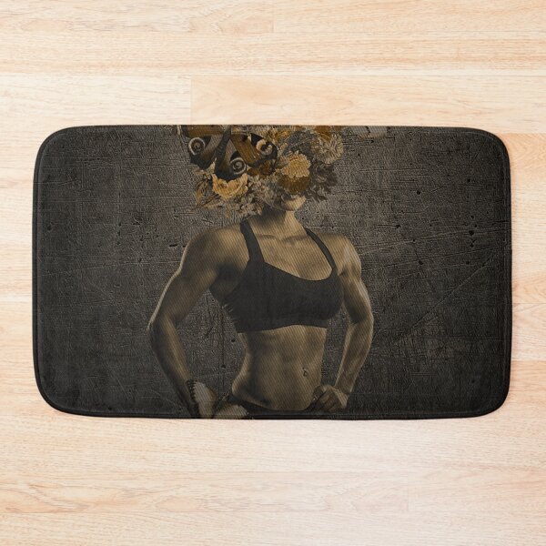 Item preview, Strong is Beautiful (female version) Digital Collage designed and sold by DoggoTankDesign.