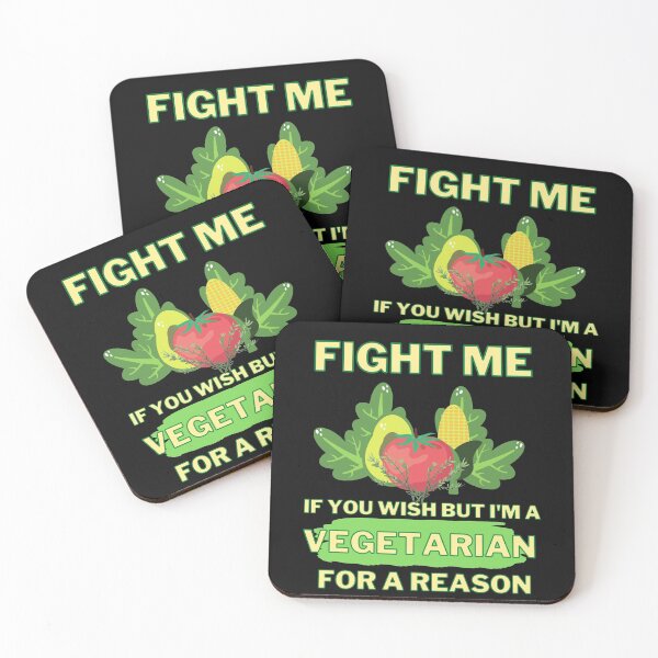 Item preview, Fight me if you want, but I'm a vegetarian for a reason designed and sold by avocadissimo.