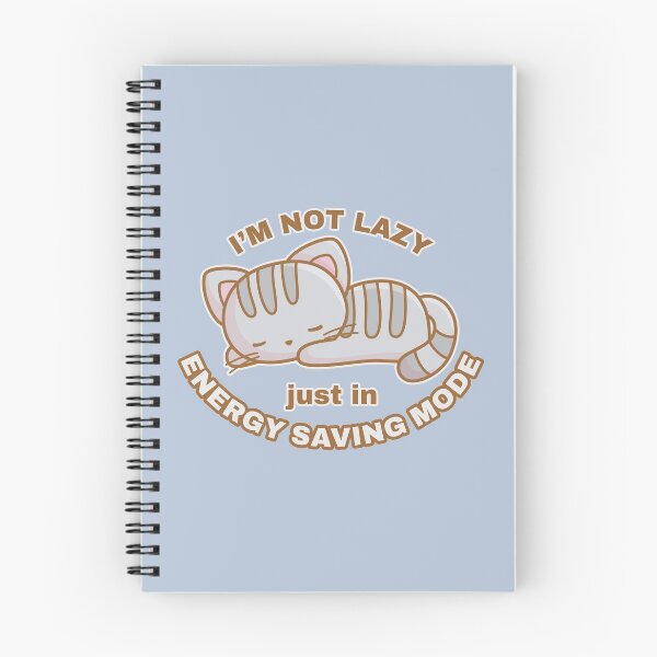 Item preview, Cute Kitten - I am not lazy, just in energy saving mode designed and sold by LuYukari.