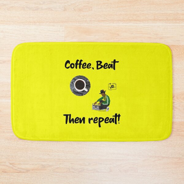 Item preview, Coffe,Beat Then Repeat! Band Percussion Orchestra Music Piano Guitar designed and sold by musicmusicpin.
