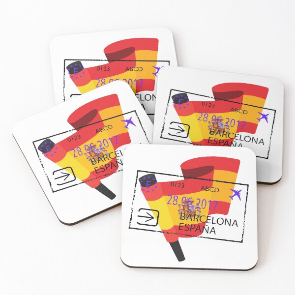 Item preview, Madrid Passport Stamp designed and sold by corralmontana.