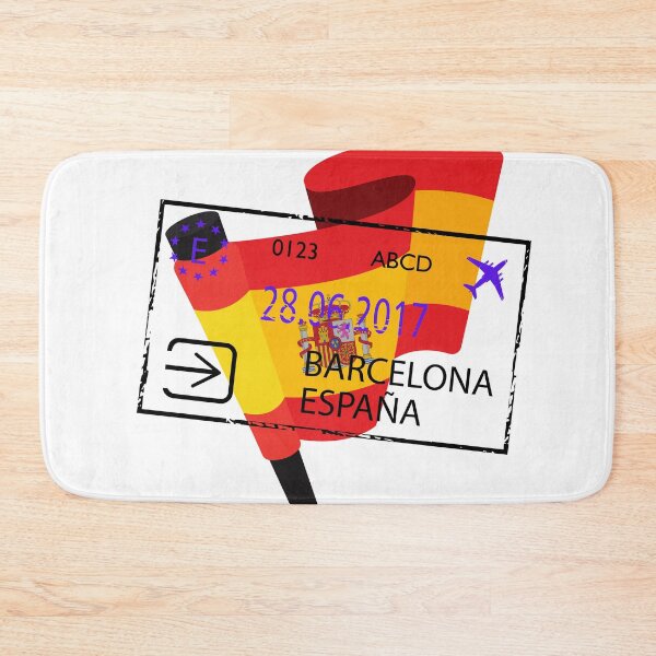 Item preview, Madrid Passport Stamp designed and sold by corralmontana.