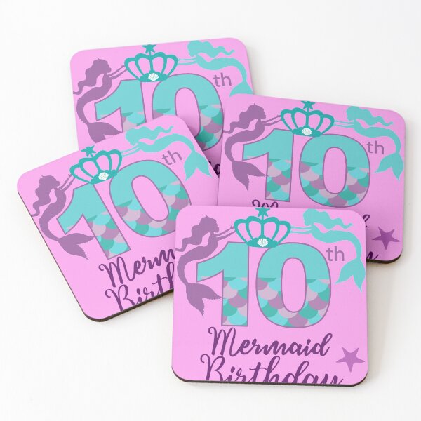 Item preview, 10 mermaid birthday gift idea designed and sold by WOWSOMETHINGNEW.