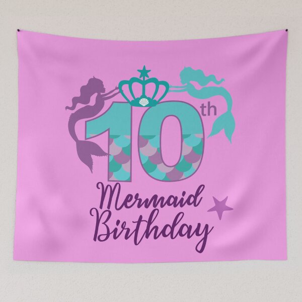 Item preview, 10 mermaid birthday gift idea designed and sold by WOWSOMETHINGNEW.
