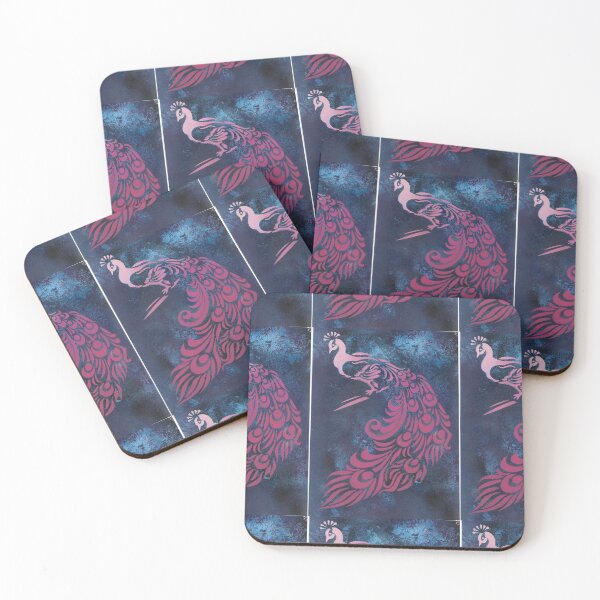Artikelvorschau, Rosa Farbverlauf Pfau Art entworfen und verkauft von Twinkleb17.