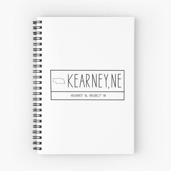 Item preview, Kearney Nebraska Coordinates designed and sold by Emily Designs.