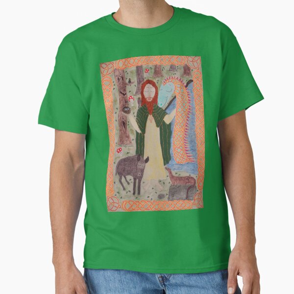Item preview, Saint Kevin of Glendalough  designed and sold by DebiCady.