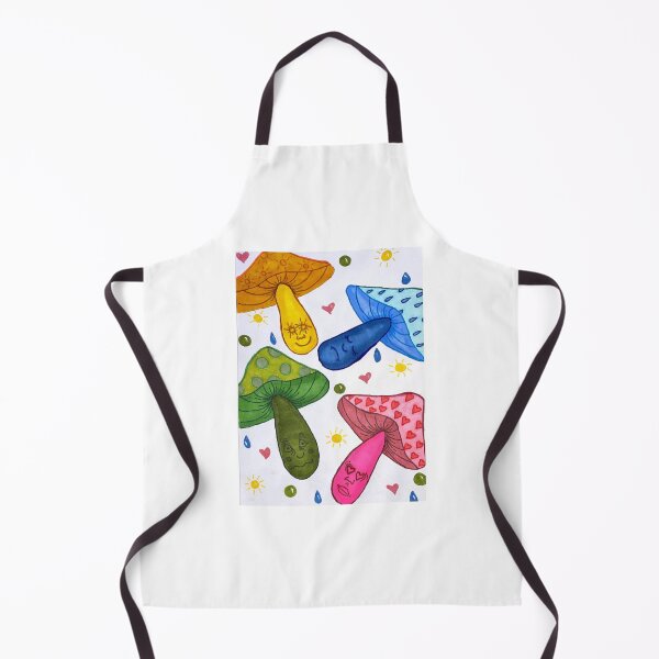 Item preview, Colorful moody mushrooms designed and sold by caseythomas4.