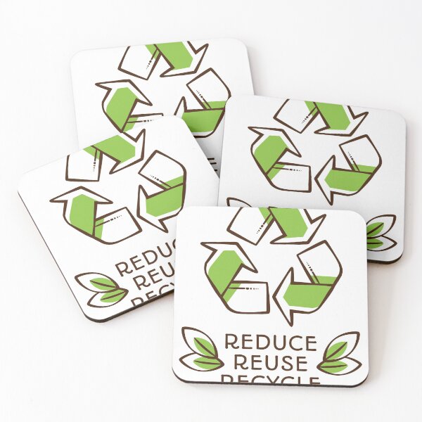 Item preview, Reduce, Reuse, designed and sold by beoubeou.