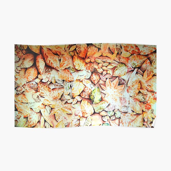 Fall Leafs Poster
