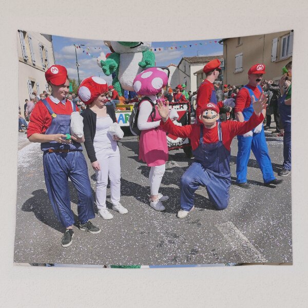 Item preview, r2681 / 1  Légende du Carnaval - Finition 2021 / " Le Héros des Jeux Vidéo et sa famille ! " (c)(t) Olavia-Olao Okaio Créations designed and sold by o.okaïo.