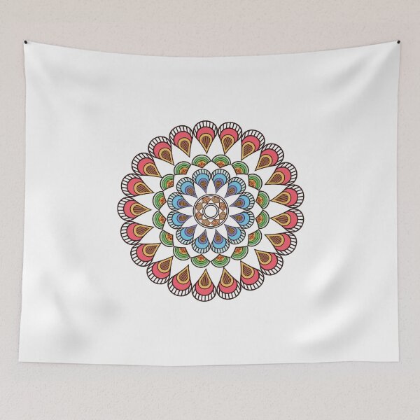 Item preview, Mandala  Scrubs green blue designed and sold by kyds.