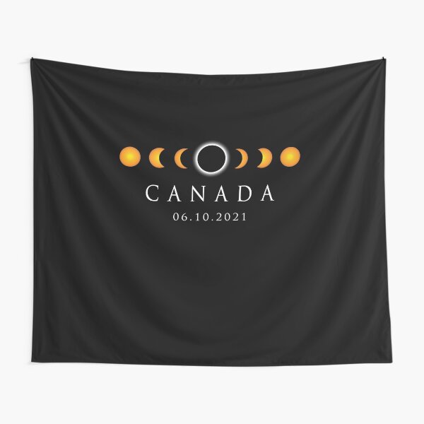 Item preview, Canada Annular Solar Eclipse June 2021 designed and sold by DOLCEINDIGO.