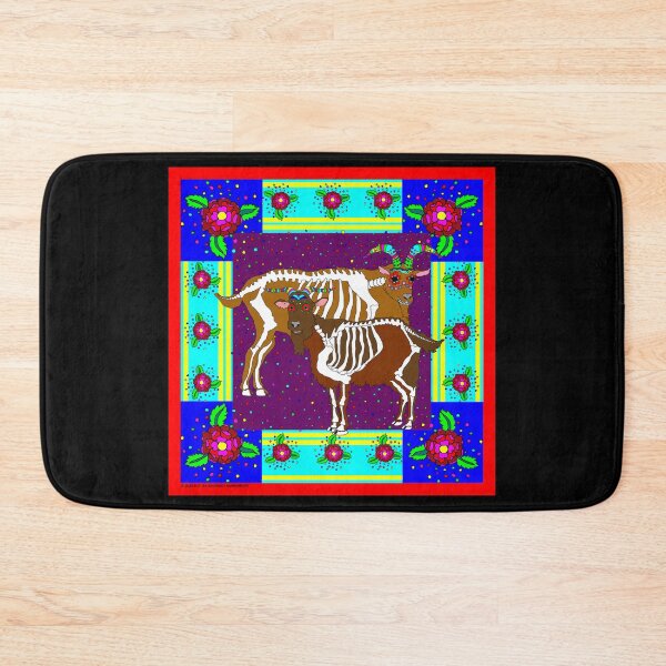 Item preview, Day of the Dead Goats designed and sold by M. E.  Bilisnansky McMorrow.