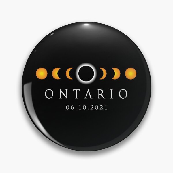 Item preview, Ontario Canada Annular Solar Eclipse June 2021 designed and sold by DOLCEINDIGO.