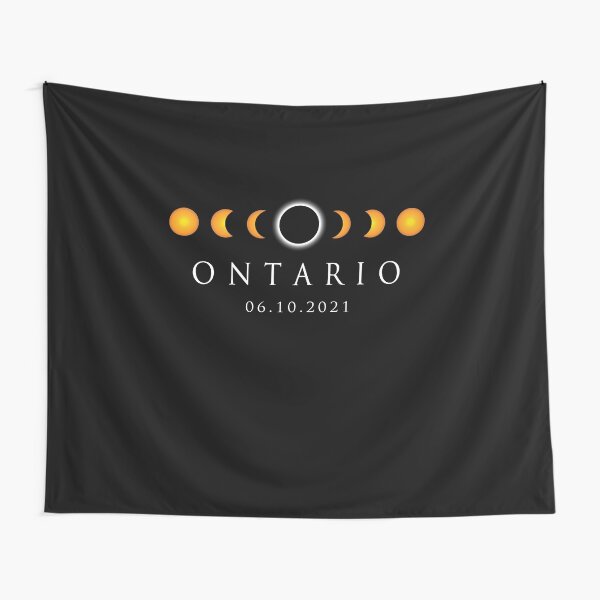 Item preview, Ontario Canada Annular Solar Eclipse June 2021 designed and sold by DOLCEINDIGO.