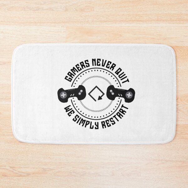 Item preview, Gamers Never Quit We Simply Restart designed and sold by Marzuqi Che Rose.