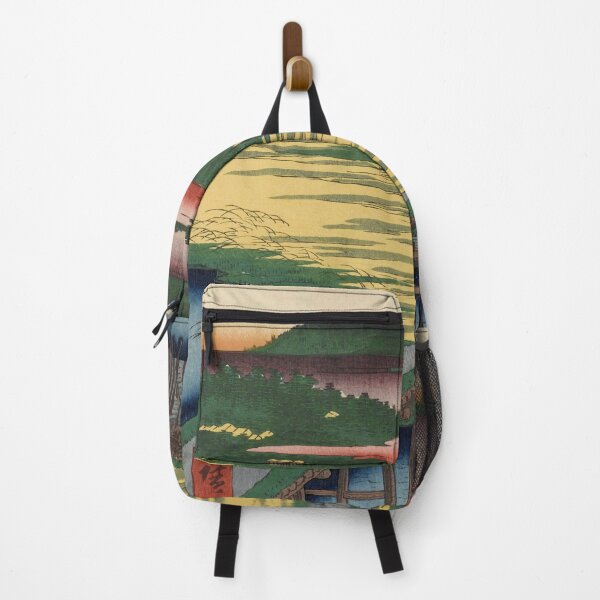 Item preview, Omokage Bridge over Kanda River Vintage Ukiyo-e Japanese Art designed and sold by VintageArchive.