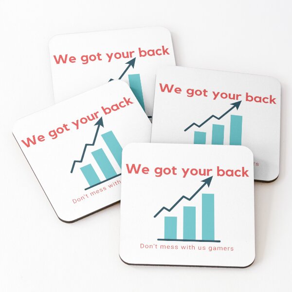 Item preview, We got your back, Gamers got your back, Don't mess with gamers and their store designed and sold by nadiahaq.