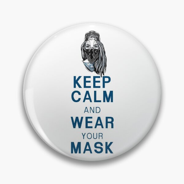 Item preview, Keep Calm and Wear Your Mask designed and sold by samer11.
