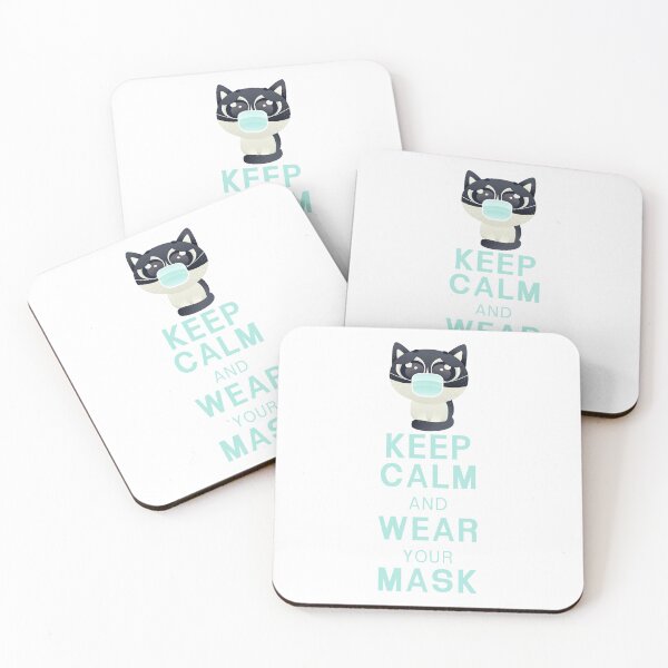 Item preview, Keep Calm and Wear Your Mask designed and sold by samer11.