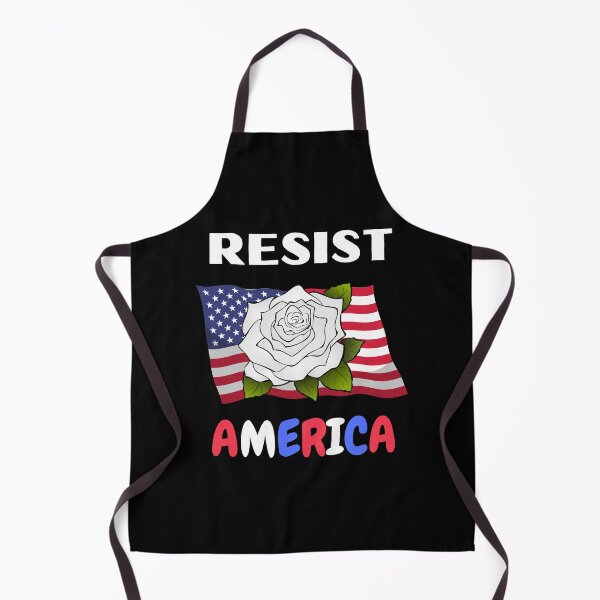Item preview, Resist america white rose designed and sold by FreedomAlways.