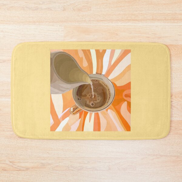 Item preview, Copy of Milk Poured in Coffee Cup (orange) designed and sold by Julitortellini.