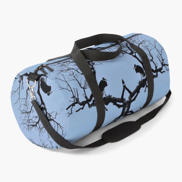 Item preview, High Post Stork Tree Silhouette Blue Sky designed and sold by SpiritGifts.