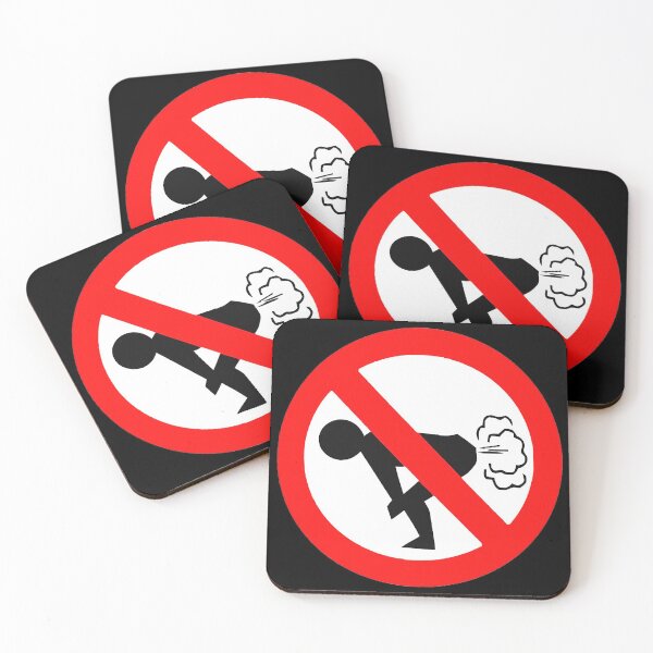 Item preview, No farting designed and sold by The Punk Rock Store.