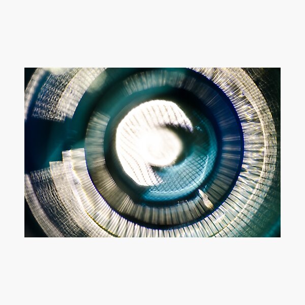 Glass Iris v2 Photographic Print