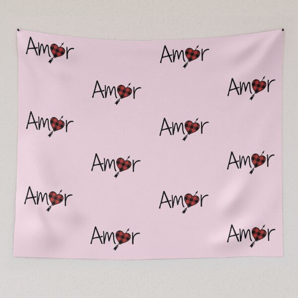 Item preview, Amor | Diseño Tipografìa Corazón Rojo (Love in Spanish) designed and sold by InkItStudio.