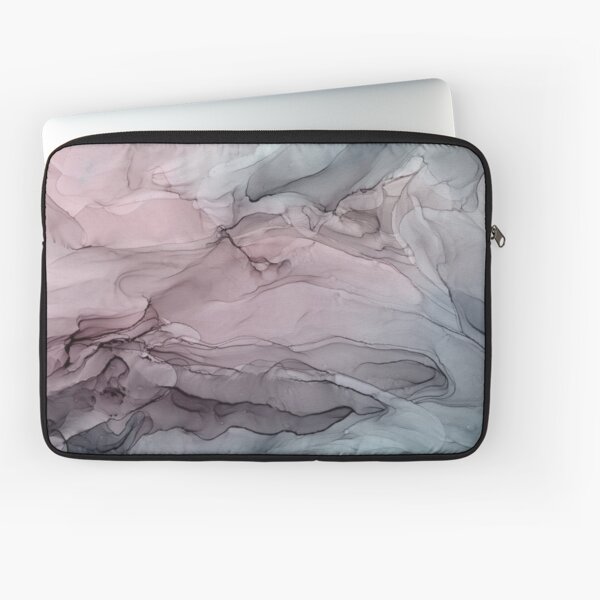 Item preview, Mauve Blush & Stormy Blue Flow Abstract 1 designed and sold by Elizabeth  Karlson.