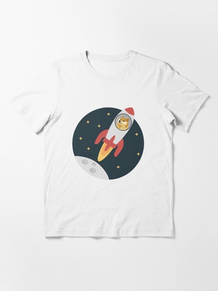 Dogecoin to the moon, Dodgers, Doge Essential T-Shirt for Sale by  eagle22232