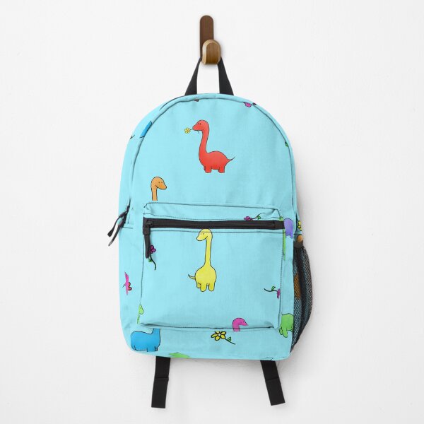 Item preview, Dinosaurs and flowers on blue designed and sold by Suikerbossies.