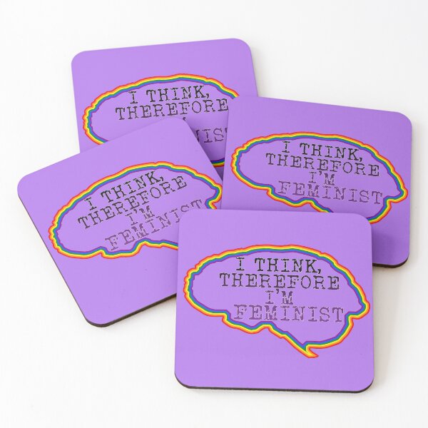 Item preview, I think therefore I'm feminist designed and sold by Jevaz.