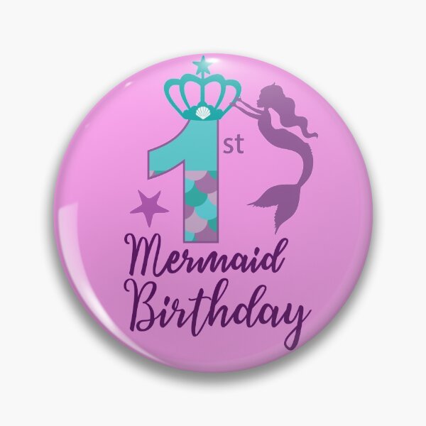 Item preview, 1st mermaid birthday gift idea designed and sold by WOWSOMETHINGNEW.