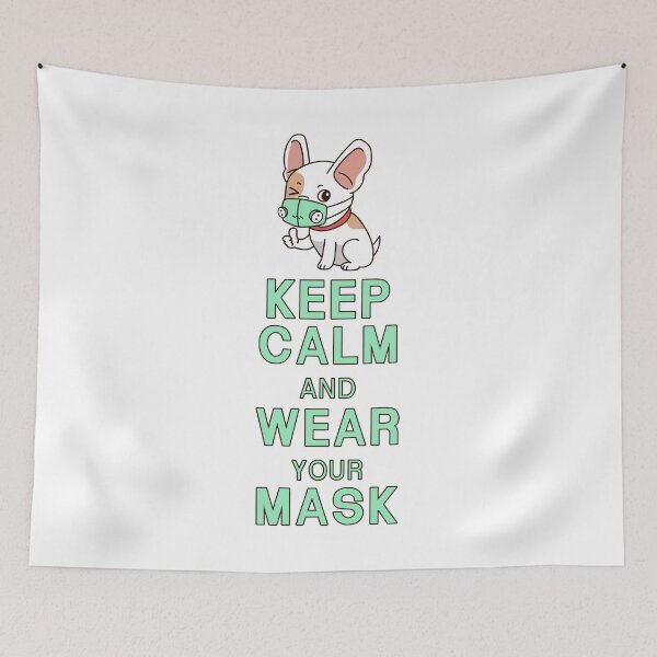 Item preview, Keep Calm and Wear Your Mask designed and sold by samer11.