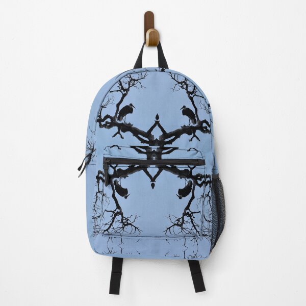 Item preview, High Post Stork Tree Silhouette Blue Sky designed and sold by SpiritGifts.